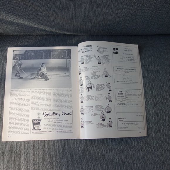 Vintage Kings vs North Stars in the Long Beach Arena Dec. 15 1967 Program - Picture 6 of 12